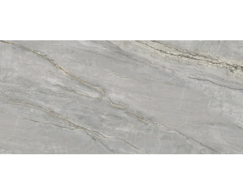 Feinsteinzeug Wand- und Bodenfliese Nova grey natural BxLxS 75.5x151x0.9 cm Feinsteinzeug Wand- und Bodenfliese Nova grey natural BxLxS 75.5x151x0.9 cm