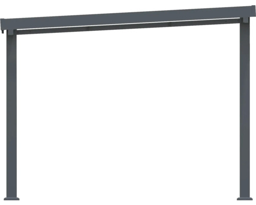 Structure de cadre de carport en métal