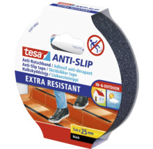 tesa® Anti-Rutschband schwarz 5 m x 25 mm