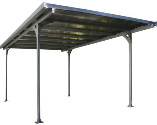 Carport pour un véhicule à toit plat, 291x495 cm, anthracite