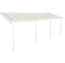 Terrassenüberdachung 730x295 cm weiss