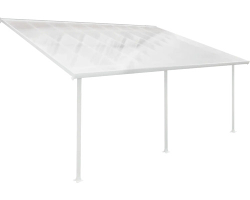 Toiture pour terrasses 606x387 cm, blanc