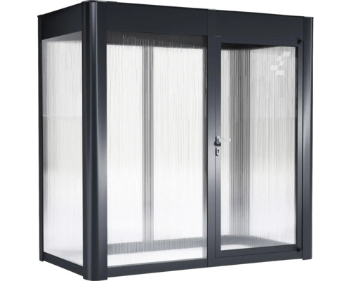 Serre SunGarden Select 2.1 polycarbonate 10 mm 233 x 129 cm anthracite