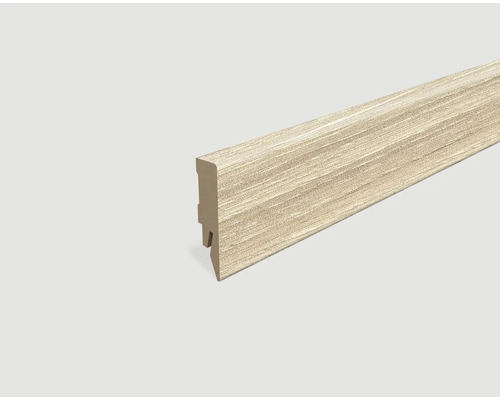 Plinthe plaxée chêne L3232400 x 58 x 14 mm