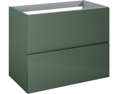 Jungborn NONUS Waschtischunterschrank BxHxT 80x63.5x45.3 cm forest grün matt