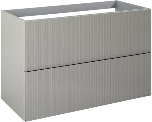 Jungborn NONUS Waschtischunterschrank BxHxT 100x63.5x45.3 cm fume matt