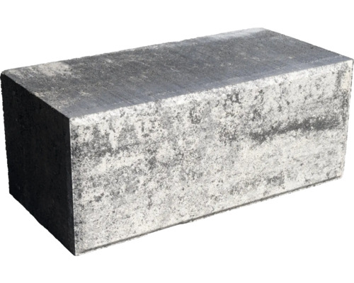 Brique de construction Cordena Brick mélange blanc anthracite 30 x 15 x 12,5 cm