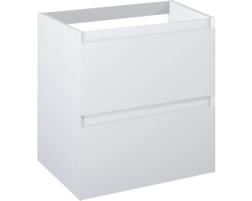 Jungborn DECEM Waschtischunterschrank BxHxT 60x63.5x45.8 cm weiss matt