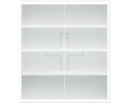 Armoire à pharmacie Möbelpartner Wido lxhxp 64.2x71.4x19.6 cm blanc