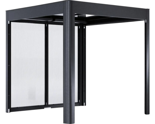 Pavillon avec parois latérales