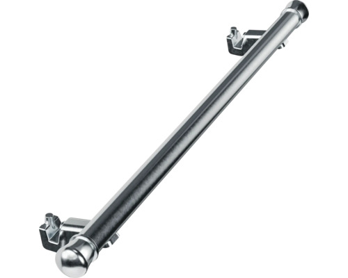 Metall Duschvorhangstange mit Halterungen