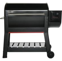 Weber Pelletgrill mit digitaler Steuerung und Ablagefläche