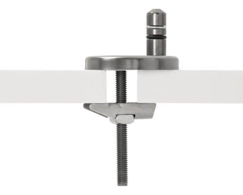 Tischhalterung für Glasplatte