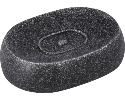 Ovale Seifenschale aus Stein