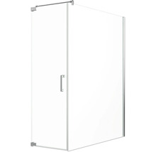 Cabine de douche avec porte en verre