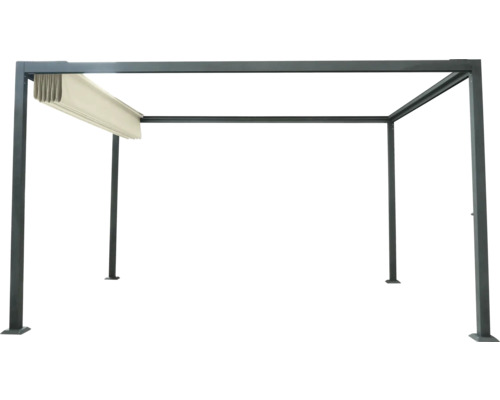 Freistehende Terrassenüberdachung mit Stoffdach