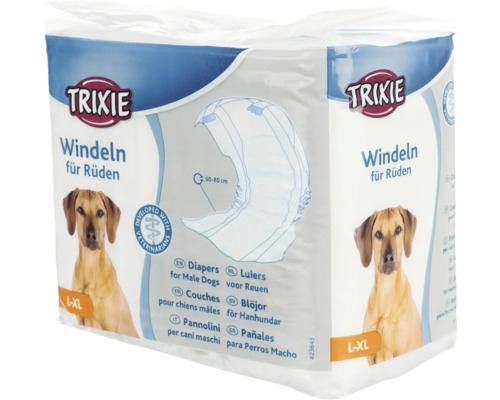 Trixie Couches pour chiens mâles L-XL 60-80 cm 12 pcs.