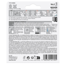 tesa Powerstrips CLICK Medium 16x2 zur Befestigung von Objekten bis 1 kg Gewicht