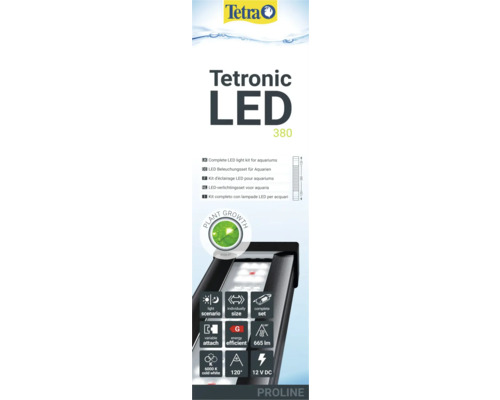 Tetra Tetronic LED 380 kit complet LED pour aquariums