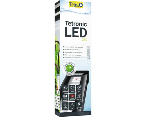 Tetra Tetronic LED 380 Kit d''éclairage pour aquarium, emballage