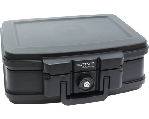 Cassette ignifuge Rottner FIRE DATA BOX 2 noir