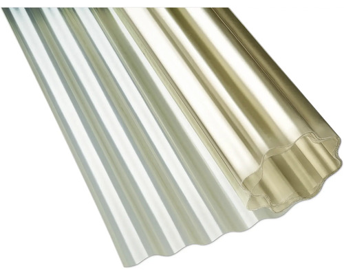 Plaques ondulées en plastique