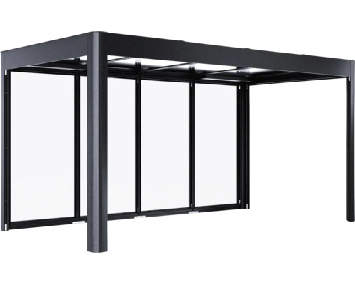 Pavillon noir avec cadre