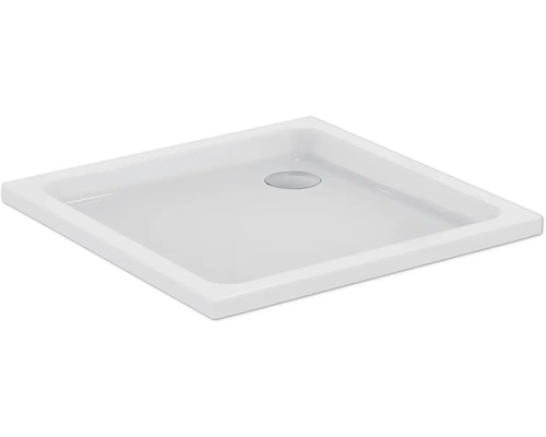 Receveur de douche carré en acrylique sanitaire avec écoulement