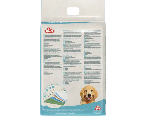 8in1 Trainingsunterlagen für Hunde, Mehrschichtsystem für Saugfähigkeit