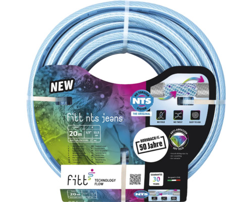 Tuyau d''arrosage Fitt NTS Jeans, longueur 20 mètres