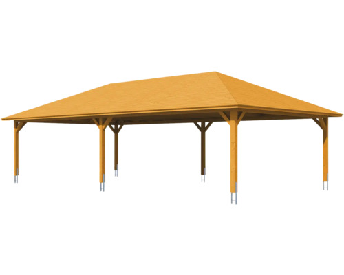 Pavillon en bois avec toit