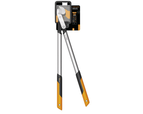 Fiskars Getriebe-Astschere mit Amboss PowerGear X LX99