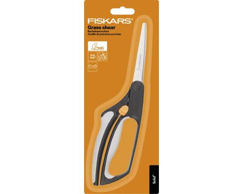 Cisailles à gazon Fiskars en blister