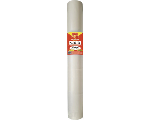 Baufolie LDPE transparent 2 x 50 m