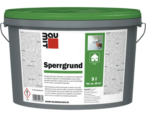 Baumit Sperrgrund weiss 3 l