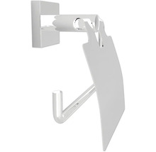 Porte-papier toilette en métal avec couvercle