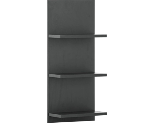 Étagère murale Möbelpartner Palermo lxhxp 30.3x70.2x17.45 cm anthracite