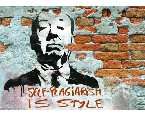 Gerahmtes Bild Banksy Self-Plagiarism is style 70x50 cm