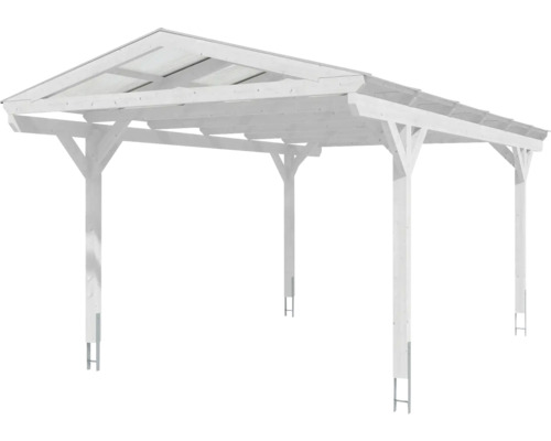 Carport en bois autoportant