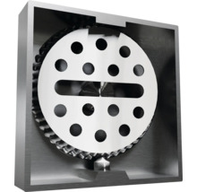 Innenansicht eines Wasserhahnmischers mit Filterscheibe