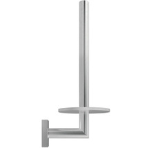 Distributeur de papier toilette en métal pour montage mural