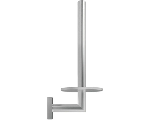 Distributeur de papier toilette en métal pour montage mural