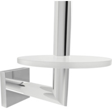 Porte-papier toilette mural avec tablette