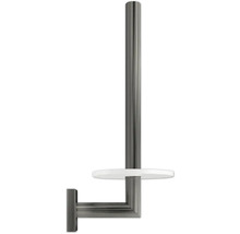 Porte-papier toilette avec étagère