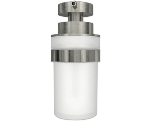 Distributeur de savon en acier inoxydable et en plastique