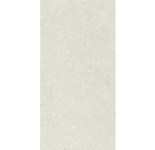 Dalle de terrasse en grès cérame fin Shellstone beige bord rectifié 120x60x2 cm