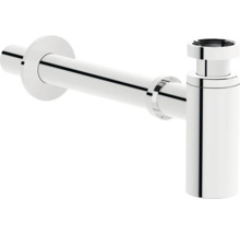 Siphon en métal pour lavabo