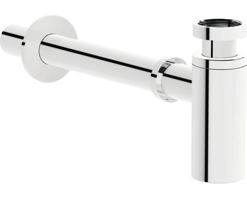 Siphon en métal pour lavabo