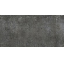 Carrelage sol et mur en grès cérame fin Industrial night semi-poli 80 x 160 x 0,97 cm R10 B