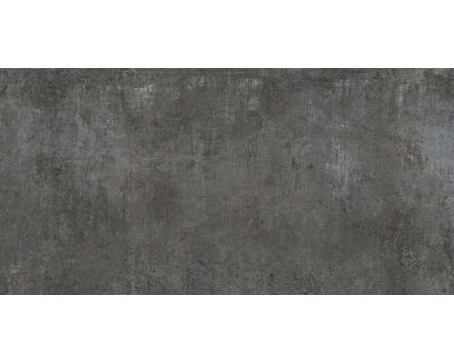 Feinsteinzeug Wand- und Bodenfliese Industrial night anpoliert 80 x 160 x 0,97 cm R10 B